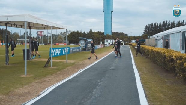 Argentina begin preparations for game vs Venezuela